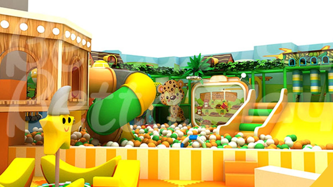 How To Layout An Indoor Playground for Restaurant Kids Area?