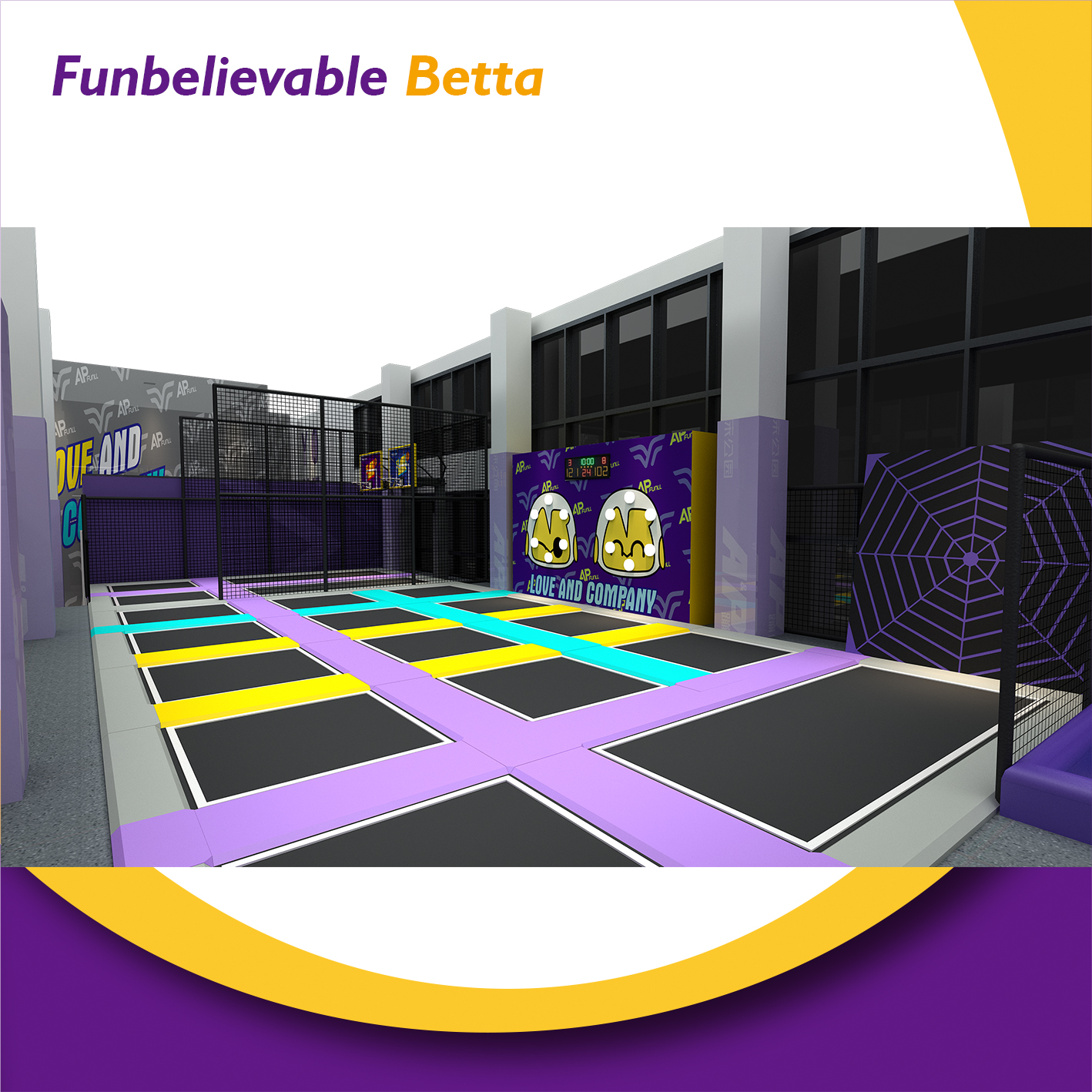 kids trampoline park kids sports park indoor