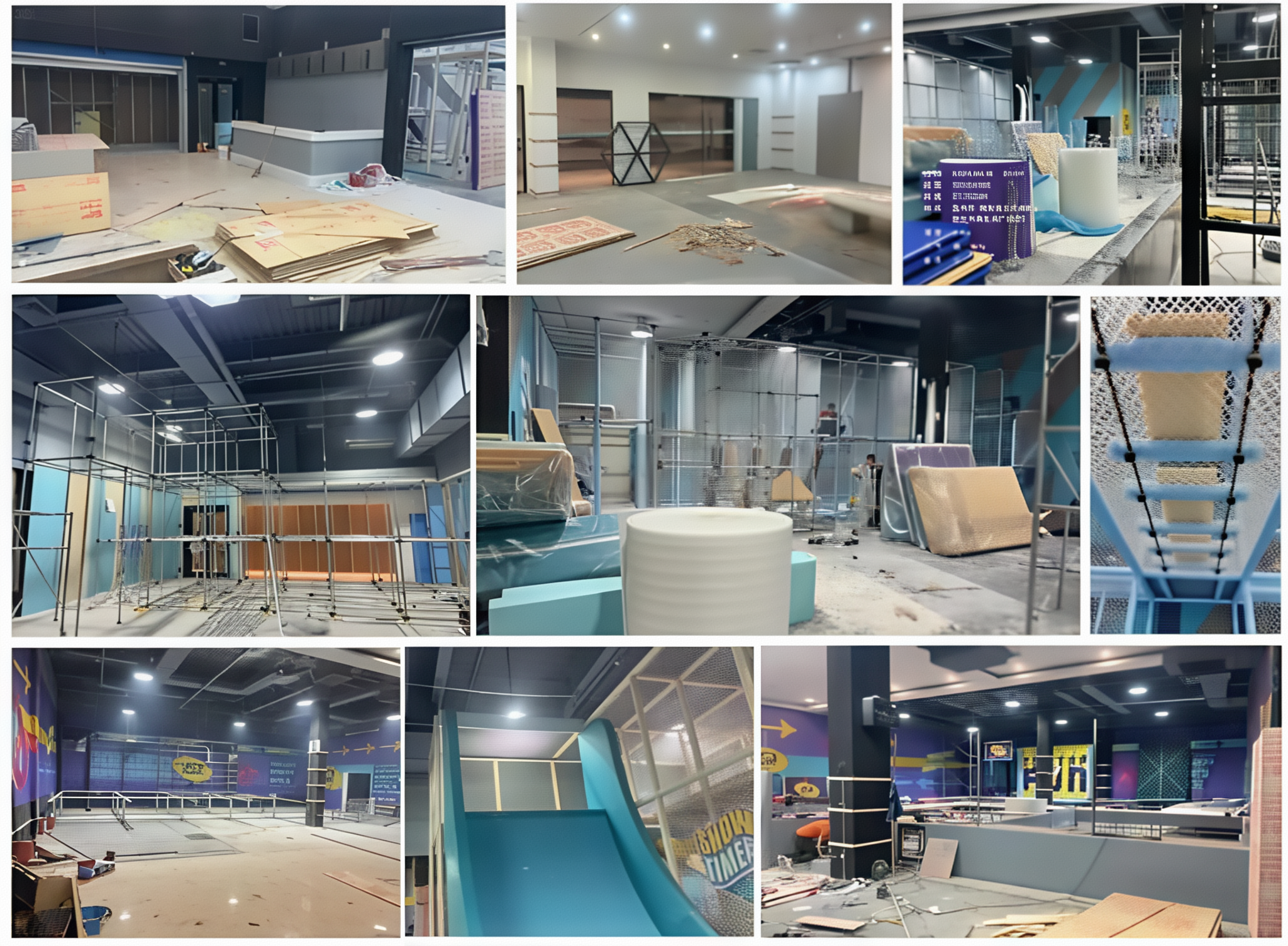 Installation of indoor venues