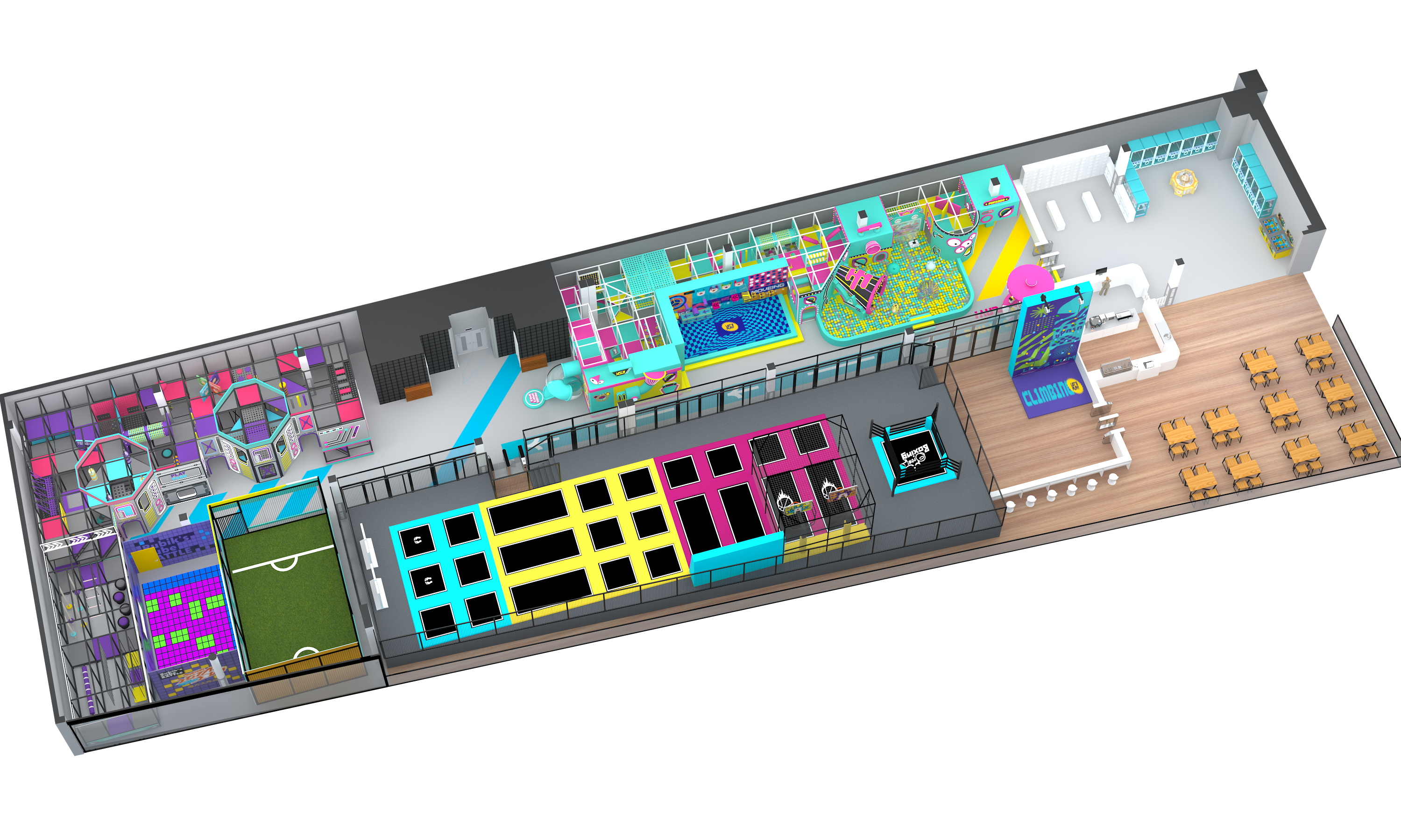 Indoor amusement park