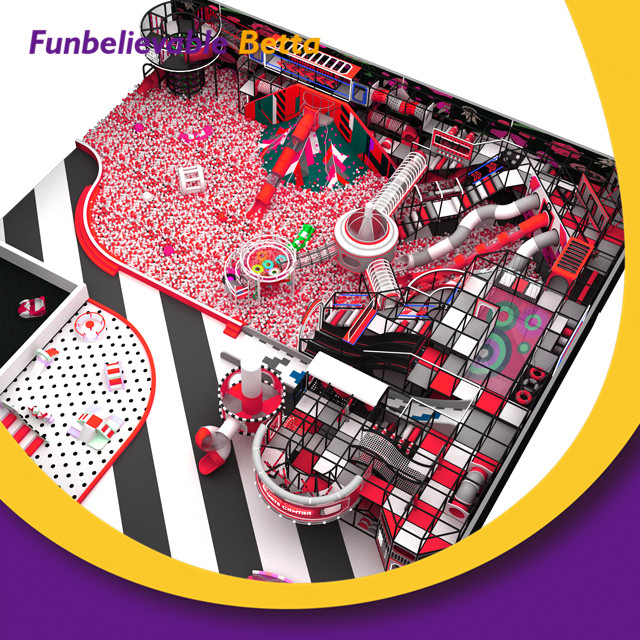 Bettaplay 4600 Sqm Funny Commercial Kids Indoor Games Playground Equipment Indoor Children Area