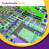 3100 Sqm Customized Indoor Playground Equipment for Children 