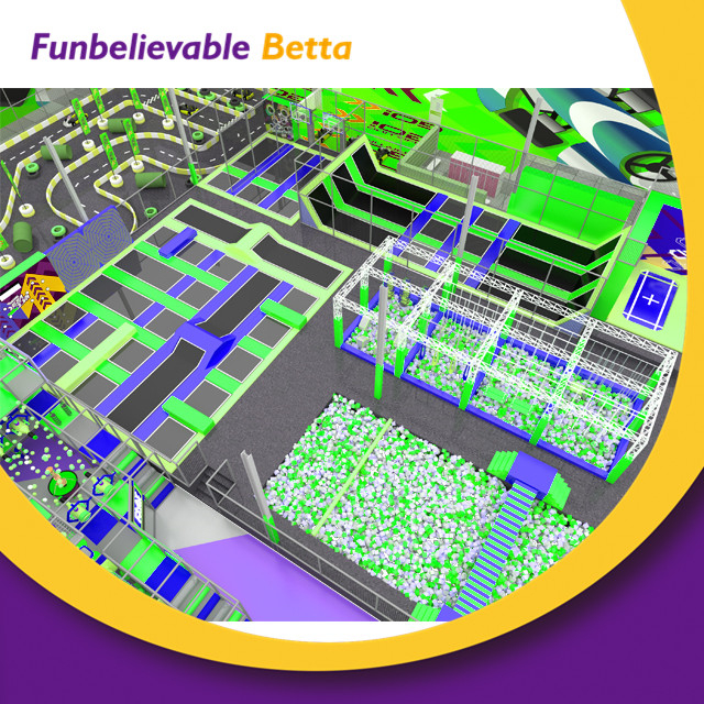3100 Sqm Customized Indoor Playground Equipment for Children 