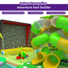 Bettaplay 304SQM Green Commercial Indoor Playground New Design Soft Foam Play for Amusement Park Shopping Mall Kindergarten