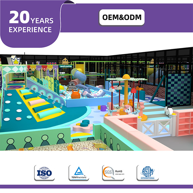 BetTaplay de 300 metros cuadrados de aventura interior para niños Zona de escalada para niños de espuma suave para parques de atracciones