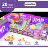 Bettaplay 760SQM Indoor Commercial Soft Play Playground Slide for Kids Plastic Design for Shopping Malls