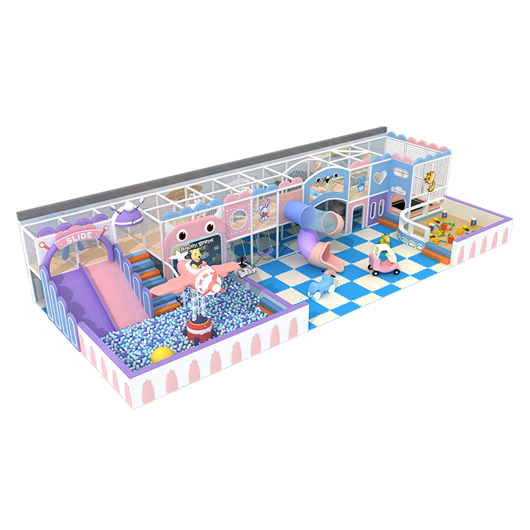 Pokiddo 120 sqm successful case indoor soft play playground in Indonesia