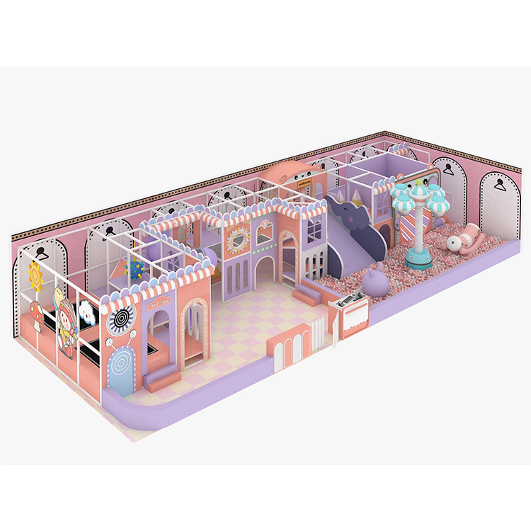 Pokiddo 122.5 sqm successful case indoor amusement park in Indonesia