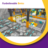 Bettaplay 2000 SQM Joyful Secret Realm of Grey Orange Intertwined Fun Amusement Equipment for Indoor Kids' Trampoline Ninja Park