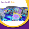 Bettaplay 1500 SQM Magical Purple Cube Adventure Thrilling Slide Carnival Climbing Equipment for Indoor Kids' Playgrounds