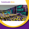 Bettaplay 1900SQM Purple Trendy Dream-Themed Indoor Kids Trampoline Equipment Multi-Slide Ball Pit Entertainment Center Park