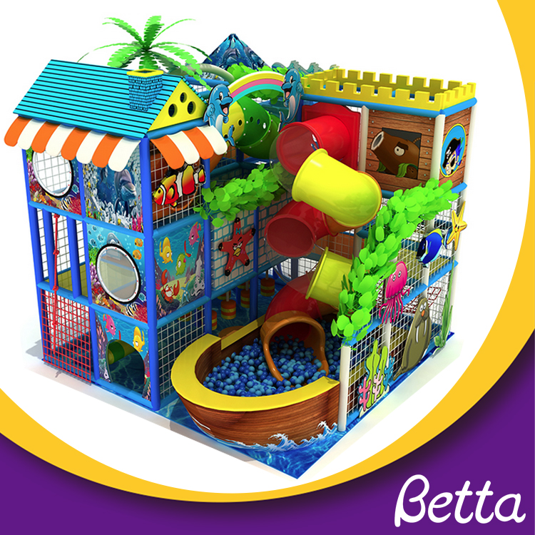 Bettaplay Cafe Mall Fast food Restaurant Small Indoor Playground Equipment for Children.jpg
