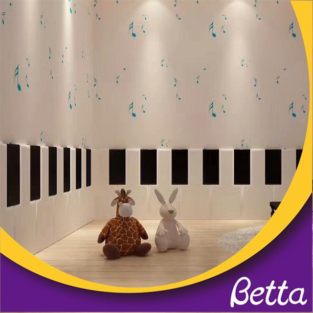 Decoración de parachoques de pared suave de seguridad para jardín de infantes 