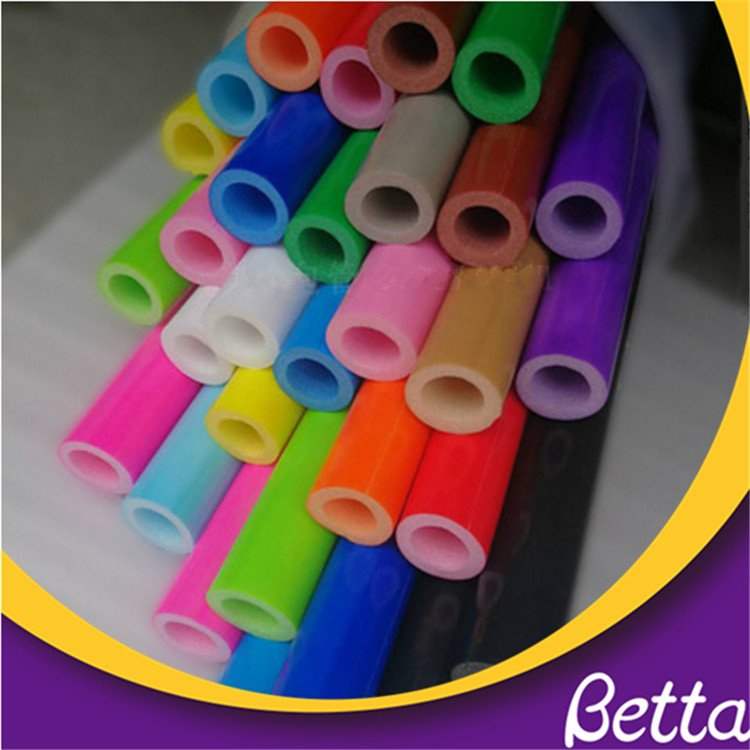 Epe foaming tube,plastic epe rod colorful foam tube