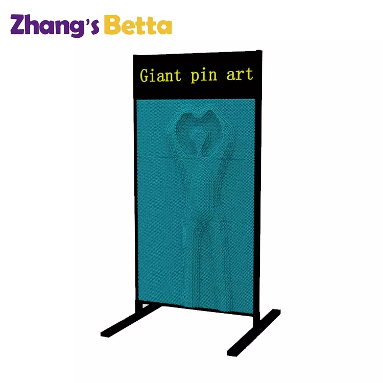 Bettaplay Kids Interactive Gaint Pn Art Game High Quality Pin Art Game Indoor Interactive Game