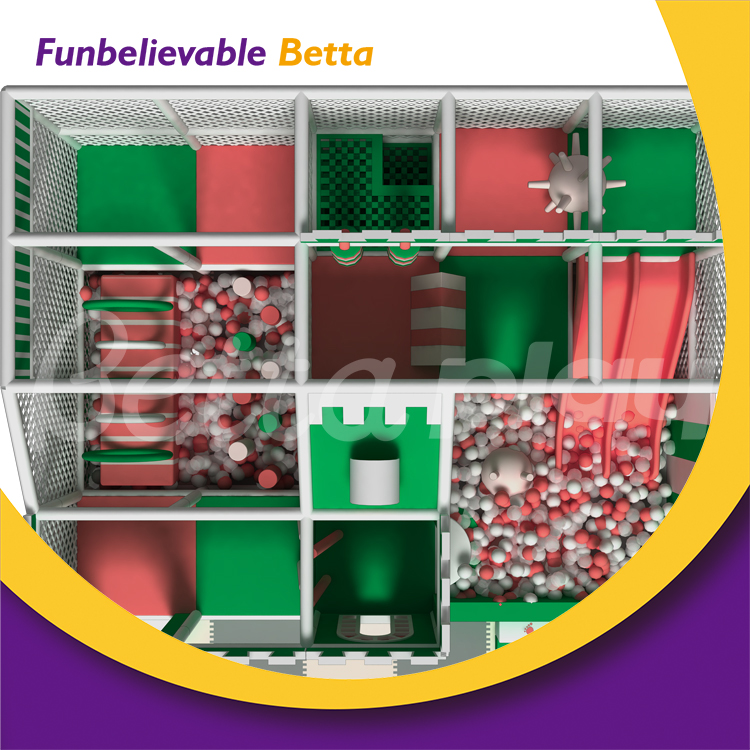 Bettaplay Customizable colorful Indoor Playground Equipment with Ocean Ball Pool Soft Play Facilities