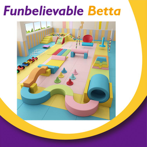 Bettaplay multiple color soft play equipment running and climbing kids soft play indoor soft play