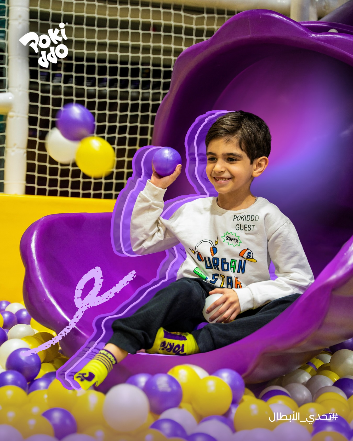 kids indoor playground slide