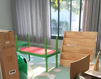 Kindergarten installation
