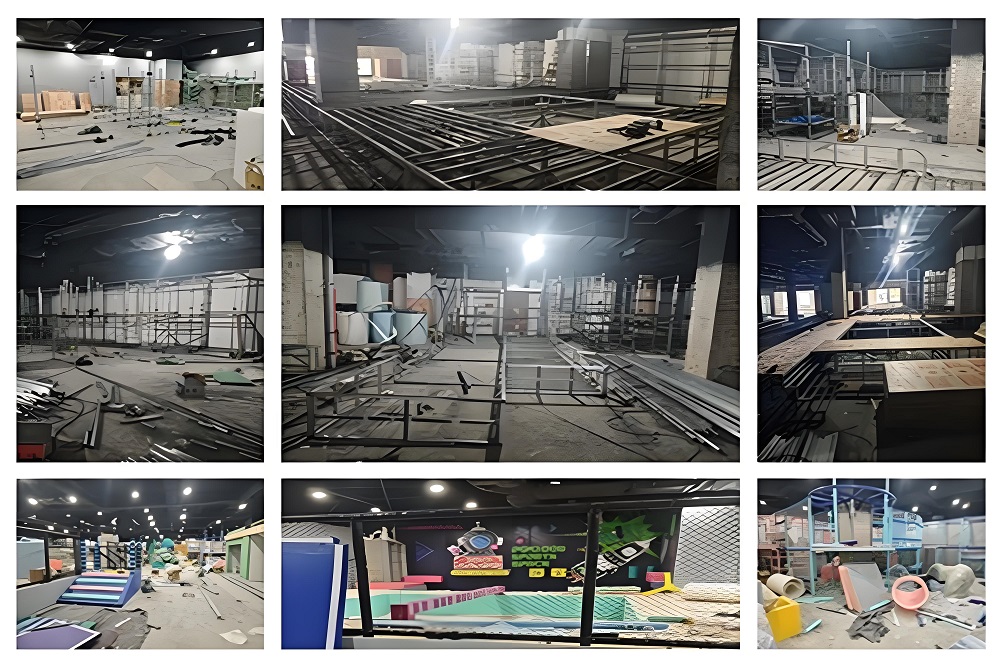 indoor playground commercial construction
