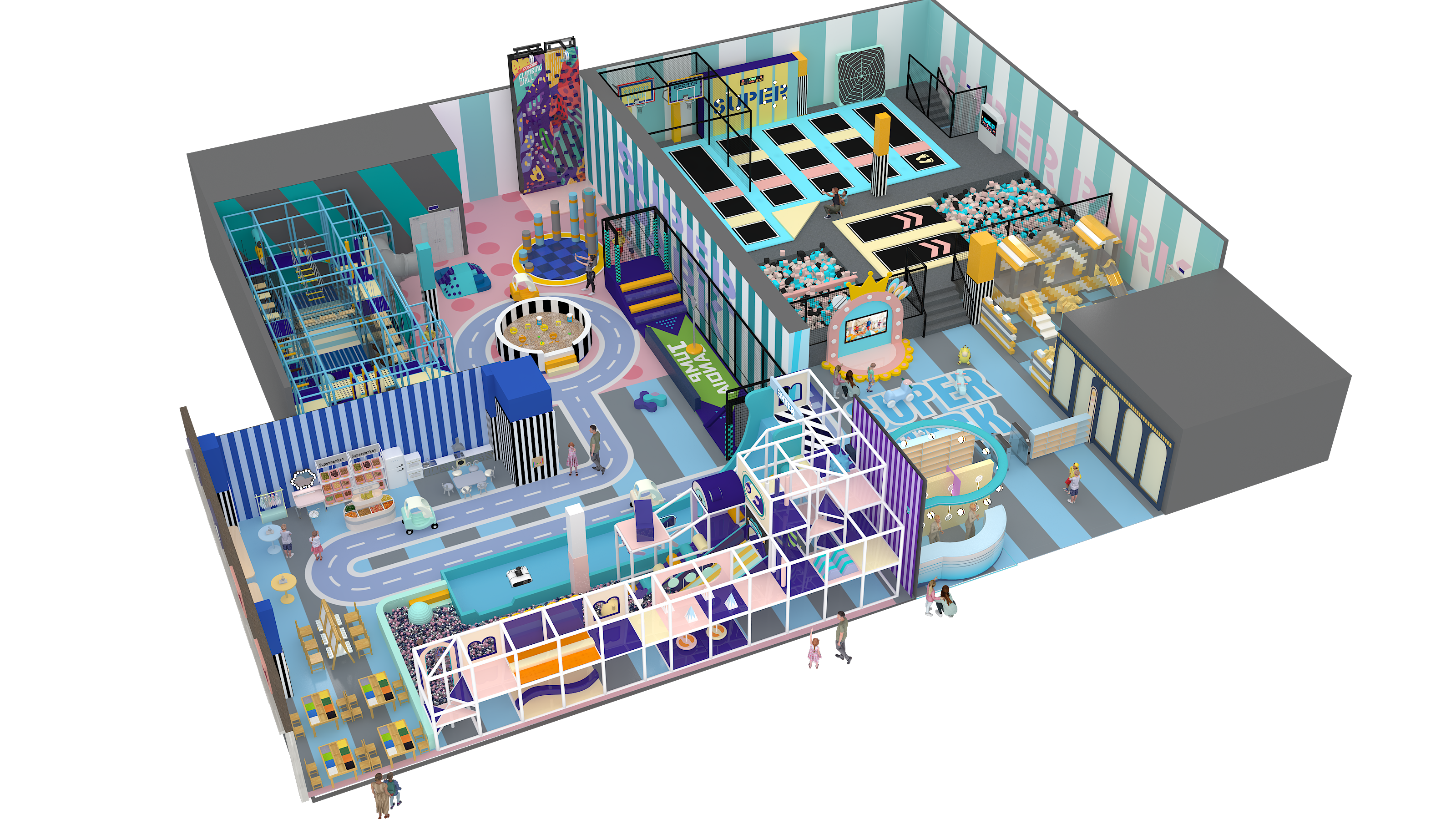 kids indoor playground supplier