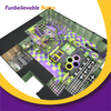 Bettaplay 750sqm Customized Indoor Playground Equipment with Trampoline Park And Ninja Course