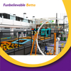 Bettaplay 3600 SQM Vibrant Orange Trendy Indoor Trampoline Park Sky-High Rock Climbing Indoor Challenge Adventure Zone