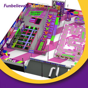 Bettaplay 2000Sqm Commercial Family Indoor Playground Equipment Entertainment Center for Amusement Park Use