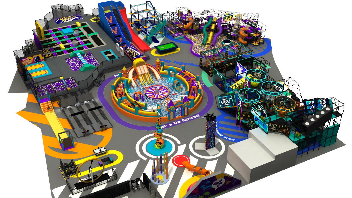 Pokiddo Design Case Study: 3500 Sqm Multi-Generational Entertainment Hub in The UAE