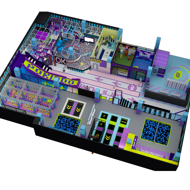 ninja course indoor playground