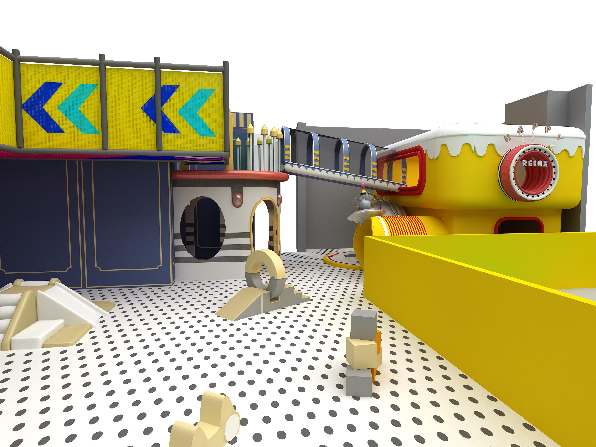 Design of Indoor Amusement Park