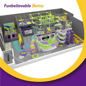 Bettaplay 800sqm Commercial Indoor Soft Playground Equipment for Kids