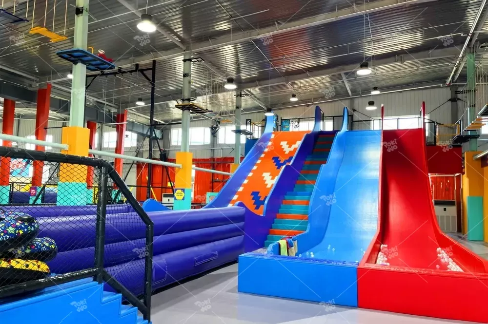 дизайн крытой детской площадки