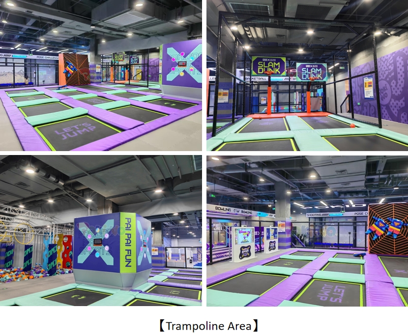 trampoline park factory