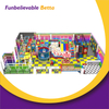 Bettaplay 330 SQM Indoor Red Energetic Theme Kids Playground Climbing Wall Amusement Park Big Ball Pool 