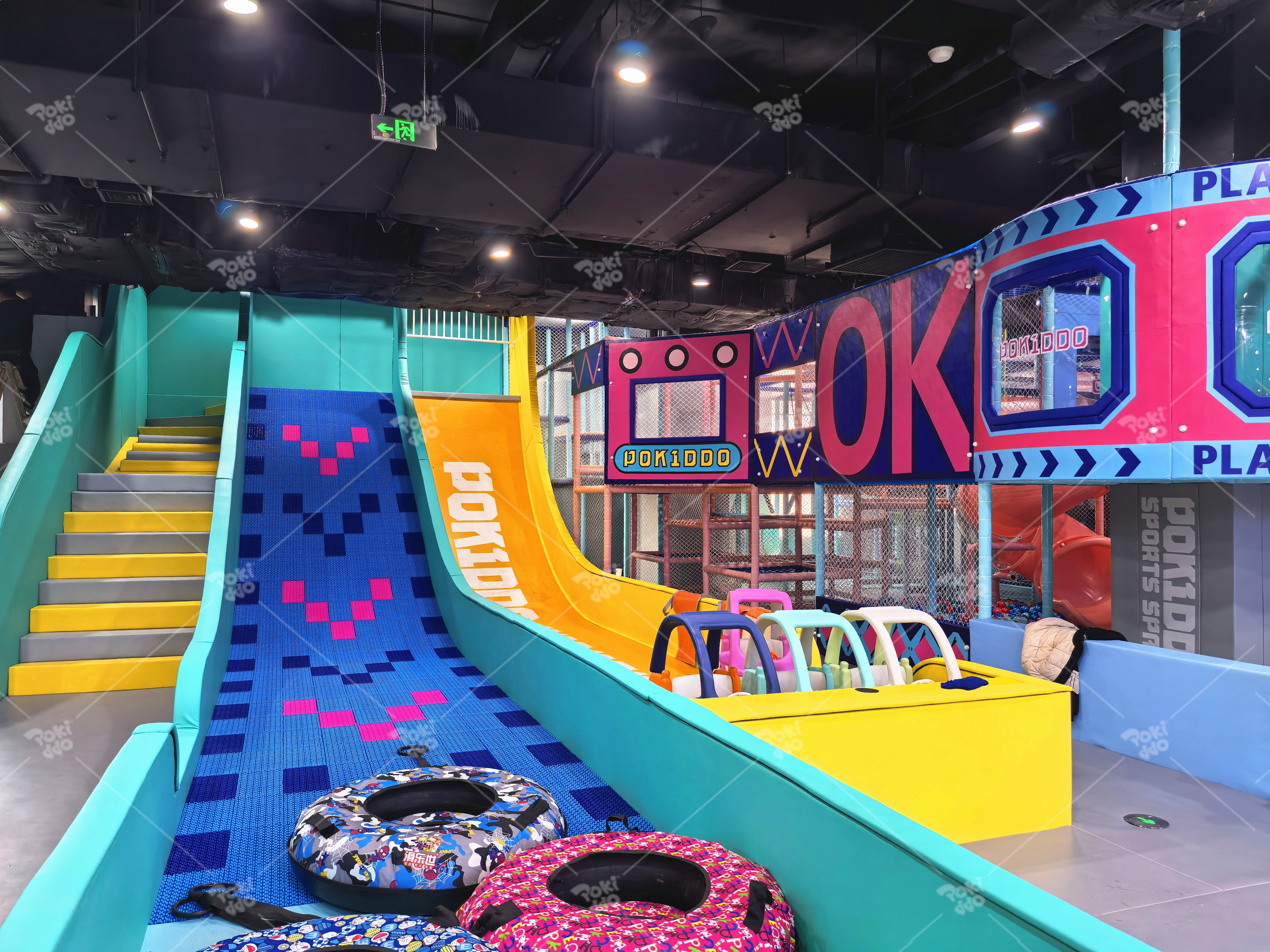 indoor playground slide