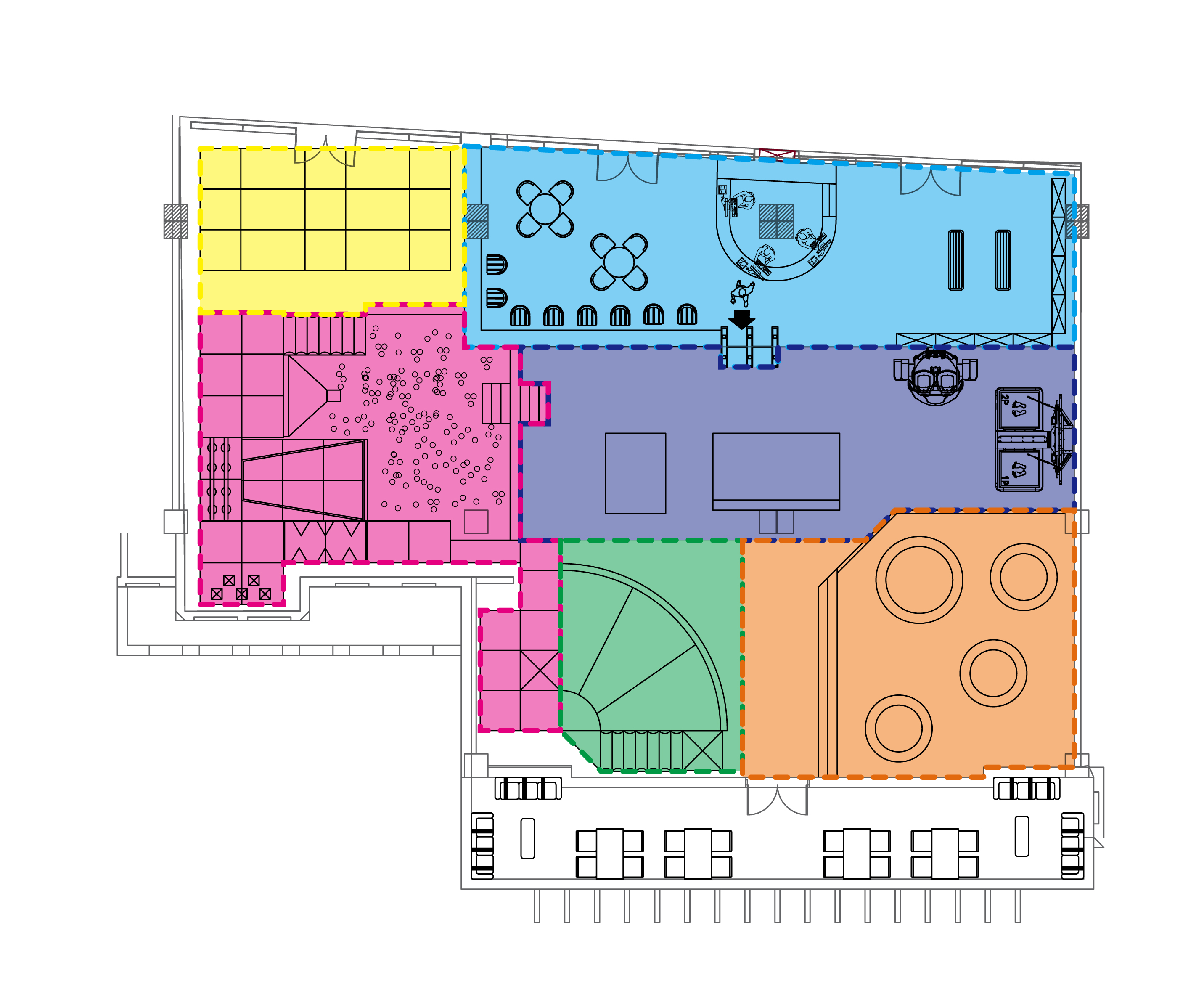 Planning of indoor children's playgrounds