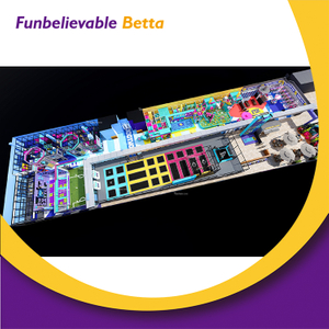 Pokiddo 1700sqm Real Case Pokiddocanarias Indoor Trampoline Park Indoor Family Entertainment Park