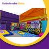 Concepci&oacute;n Chile Family Sports Center：2,200 ㎡, 5 Zones, 7–8 M Ceiling Turnkey Trampoline Slide Climbing High Ropes