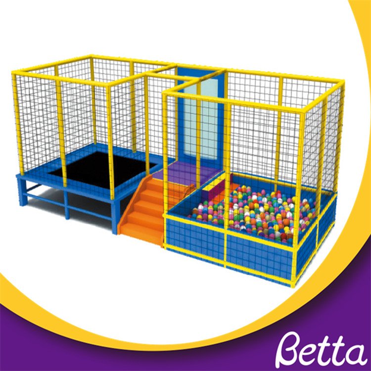 Gymnastic Small trampoline with slide for sale 