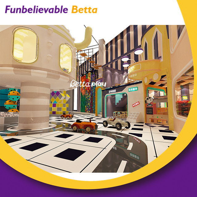 Bettaplay Functional Trampoline Park for Sale Amusement Park Design Indoor Playground 