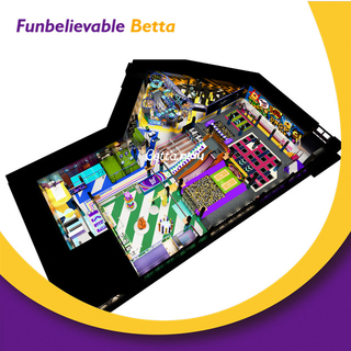 Bettaplay Indoor Trampoline Park Equipment for Commercial Use
