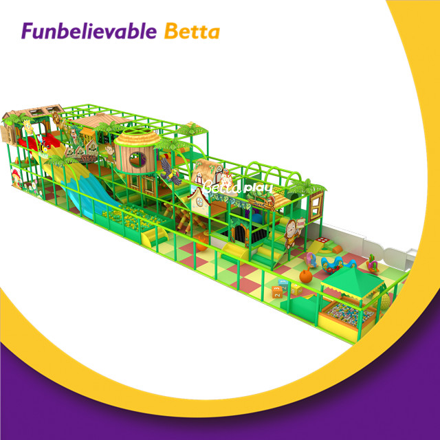 Bettaplay High Quality Kids Space Theme Indoor Playground with Big Slides for Sale