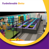 Bettaplay Big Indoor Trampoline Center Kids Playground Equipment Climbing Wall Supplier