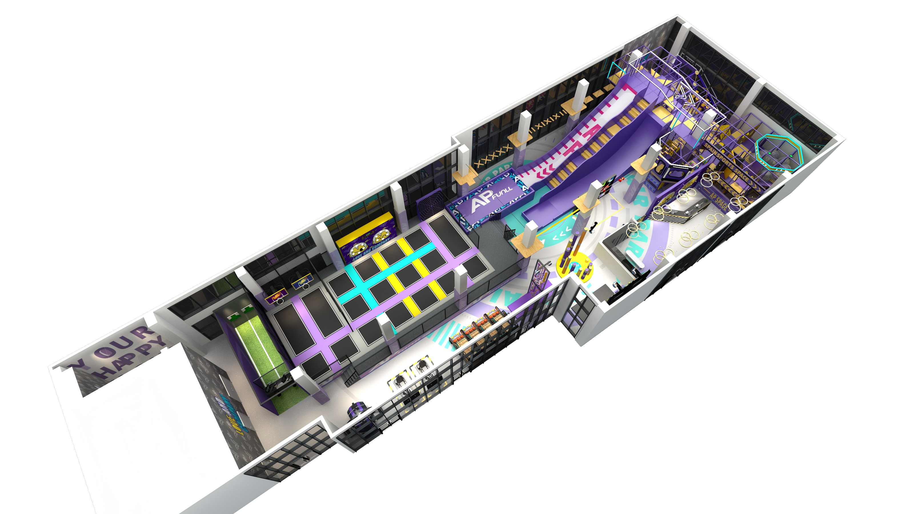 Pokiddo’s 900sqm Sports Indoor Playground Real Case in Wenzhou 