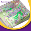 2380 Sqm Tech-Enhanced Soft Play Equipment Kids Mult-Level Space Playground LED Effects Cosmic Slides Projection Games Ball Pool Climbing