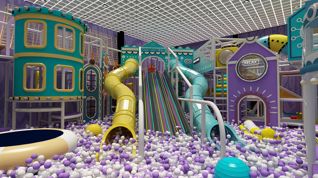 Bettaplay 1900SQM Commercial Kids Indoor Play Center Plastic Soft Playground Equipment for Shopping Mall