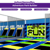Bettaplay 1600SQM Kids Indoor Soft Play Set Foam Trampoline Park for Amusement Park or Shopping Mall