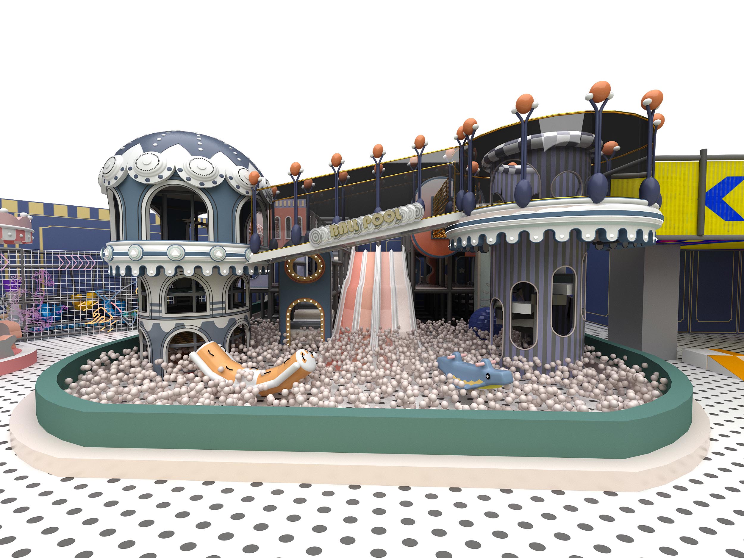 Design of Indoor Amusement Park