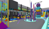 Bettaplay 2000SQM Commercial Soft Play Indoor Adventure Playground for Kids Space Theme Mazes With Slides